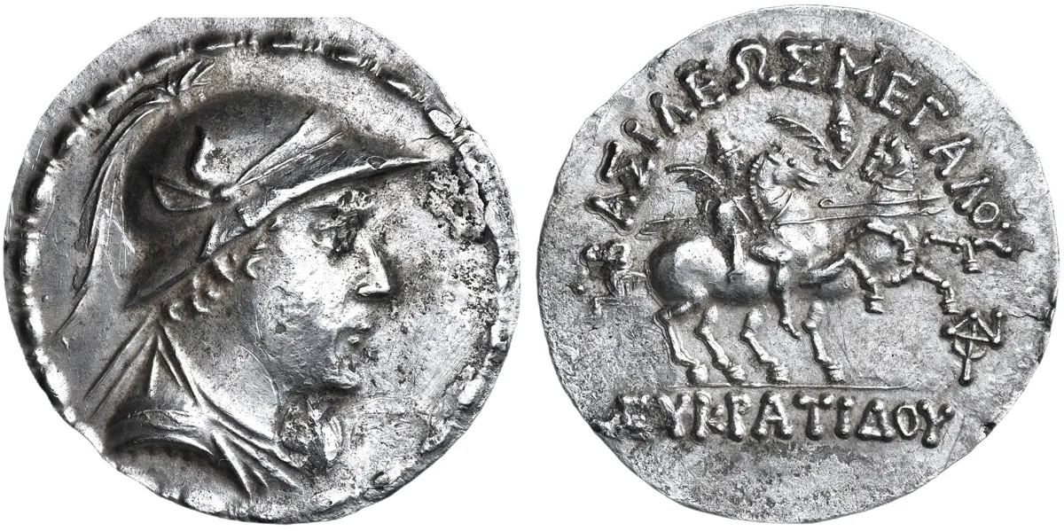Eucratides, 171-145 BC, Tetradrachm