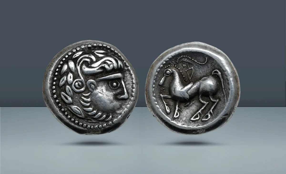 Celtic, Eastern Europe. Imitating Philip II of Macedon, c. 1st century BC