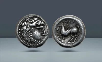 Celtic, Eastern Europe. Imitating Philip II of Macedon, c. 1st century BC