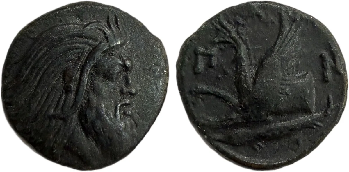 CIMMERIAN BOSPOROS Pantikapaion Tetrachalkon