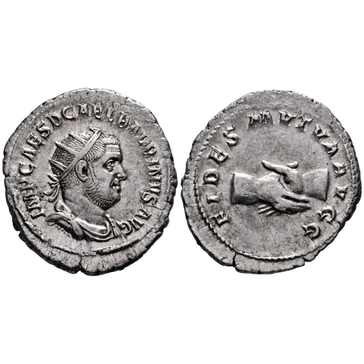 Balbinus - FIDES MVTVA Antoninian (S2614)