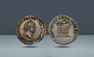 Roman Empire, Italy. Titus, 79–81 AD  Rome, c. 1st January-30th June 80 AD