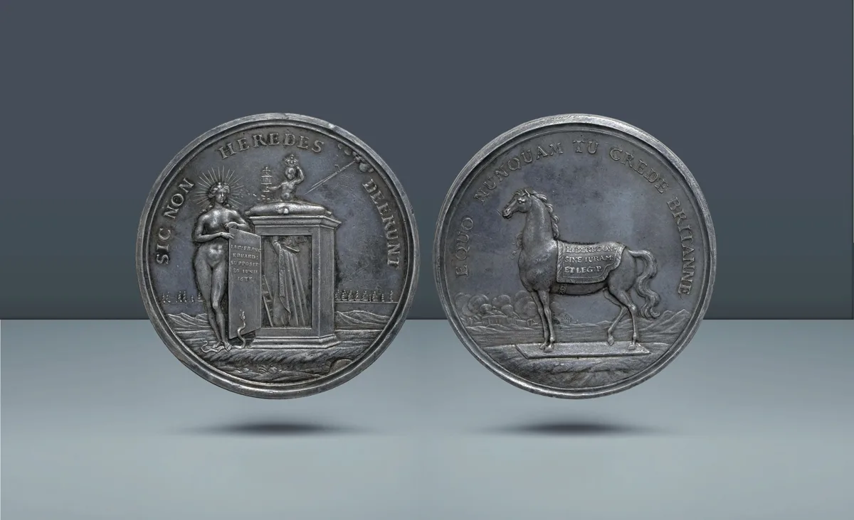 England, London. James II - unsigned, by J. Smeltzing, 1685-1688, 1688