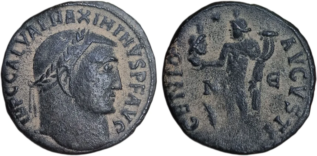 Maximinus II, 310-313. Follis