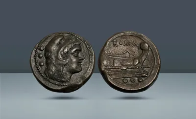 Roman Republic, Italy. Anonymous, Rome, after c. 211 BC