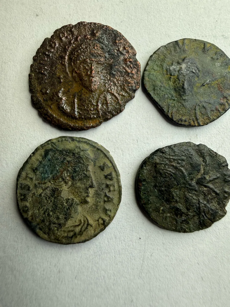 4 LRBC (Late Roman Bronze Coins)