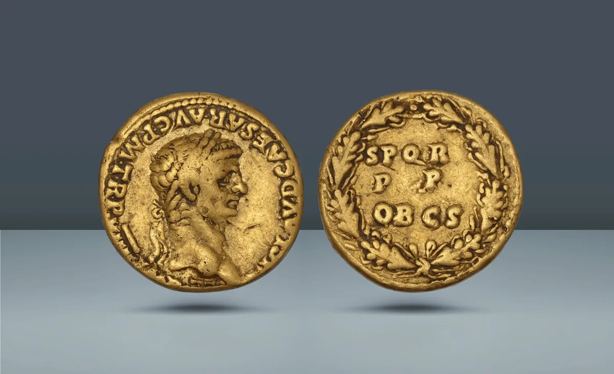Roman Empire, Claudius I, 45-54 AD  Rome, c. 49/50 AD