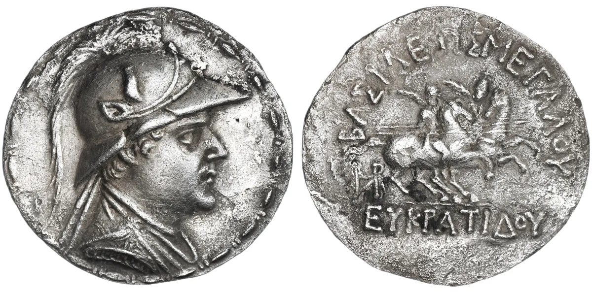 Eucratides, 171-145 BC, Tetradrachm