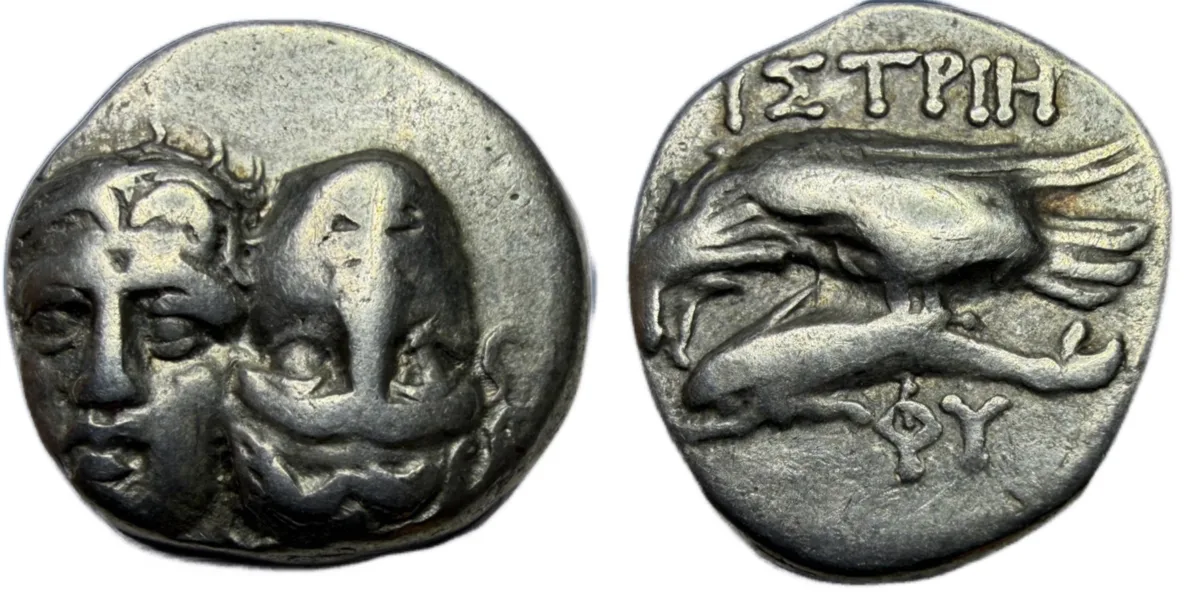 Moesia, Istros. AR Drachm, Circa 280-256/5 BC