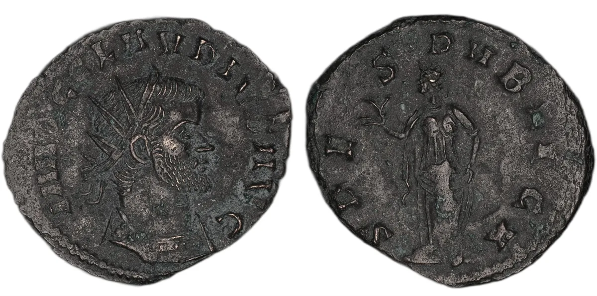 Antoninianus of Claudius II Gothic, billon