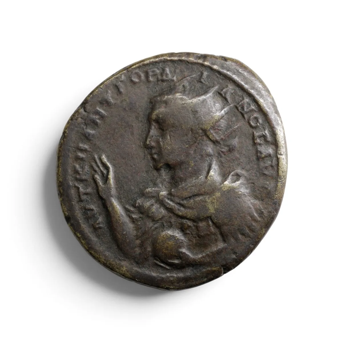 Gordian III – Large AE Medallion, Odessos, Moesia Inferior – 35mm / 27.11g