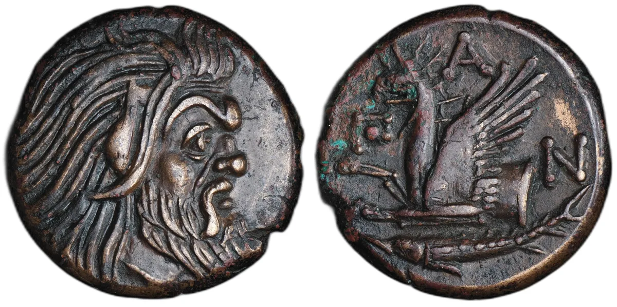 Cimmerian Bosporos. Pantikapaion. Circa 310–304/3 BC. Æ