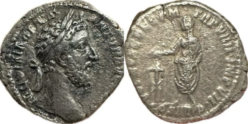 Commodus denarius 99c (rare)