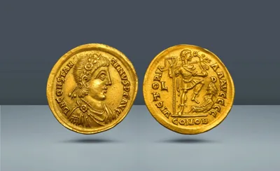 Roman Empire, Gaul. Constantine III, 407 – 411 AD Lugdunum, c. 407-408 AD