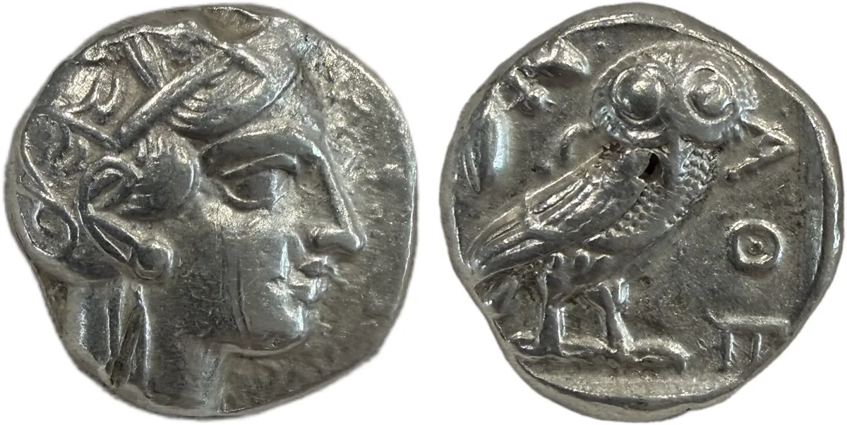 Athena Owl AR Tetradrachm