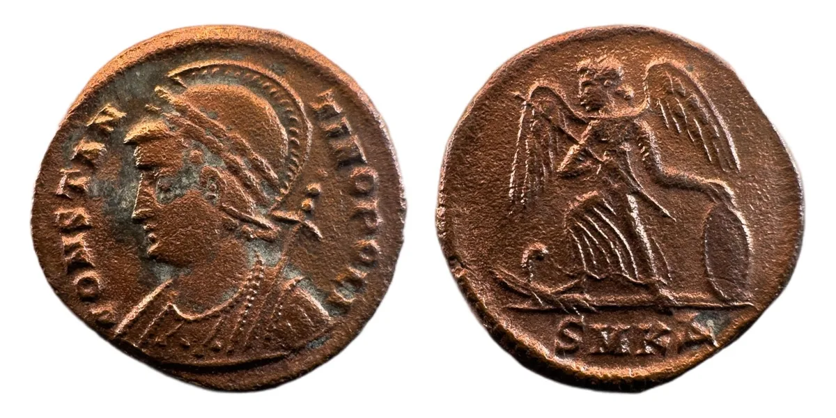 Constantinopolis — Nummus, Victory, Cyzicus