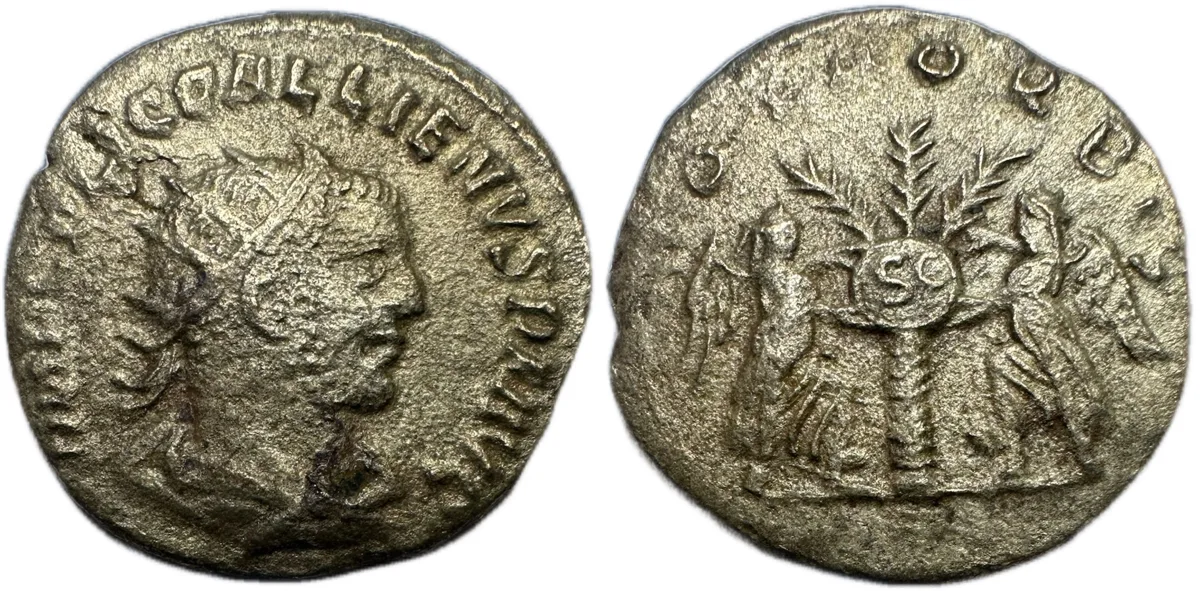Gallienus BI Antoninianus. Samosata, AD 255-256