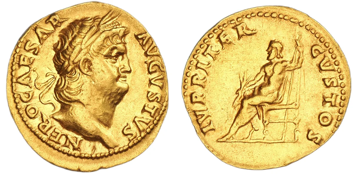 Nero. AD 54–68. AV Aureus