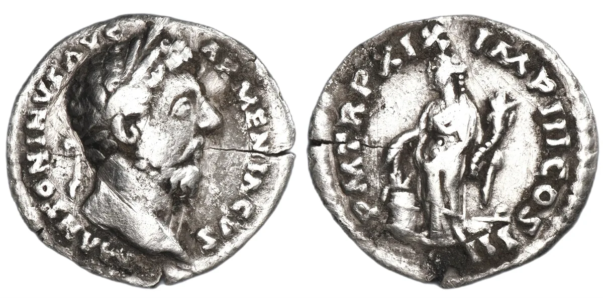 Marcus Aurelius, 161-180, Denarius