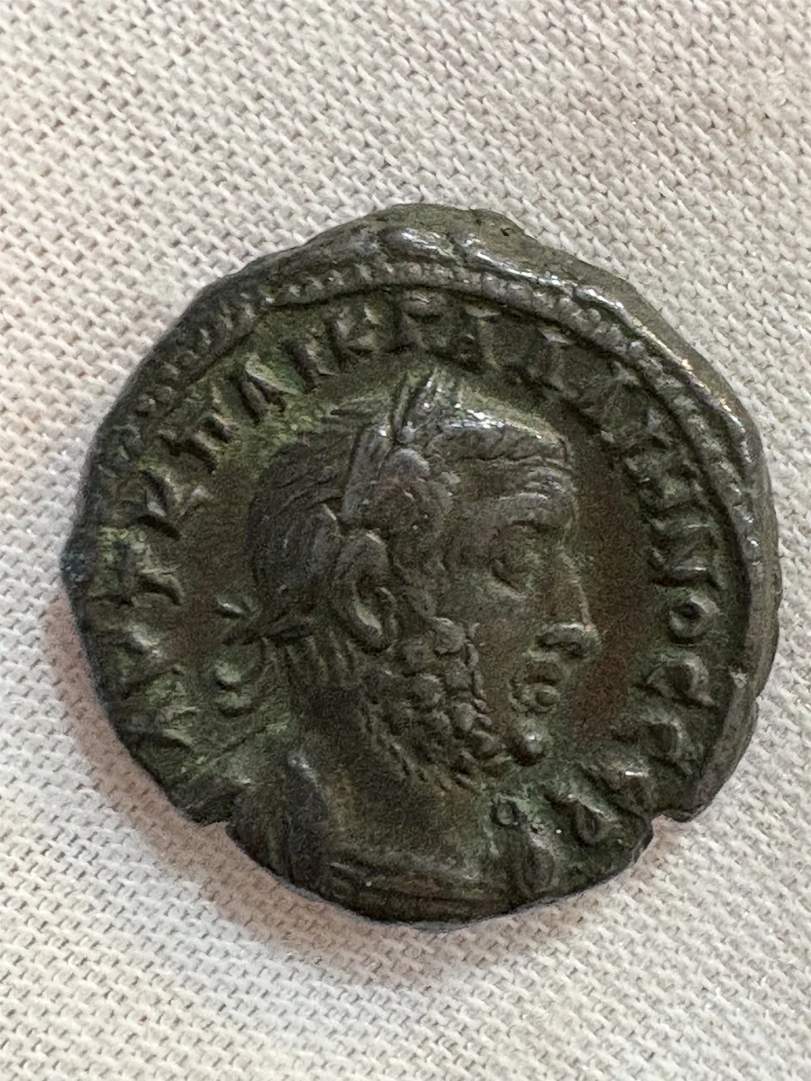 Gallienus. Egypt. Alexandria Billon Tetradrachm / Eagle