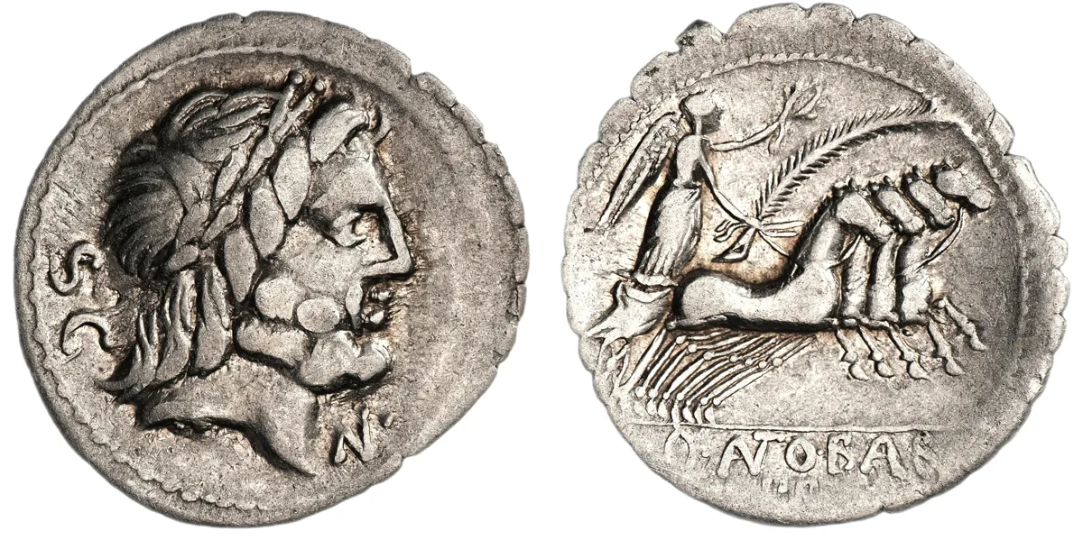 Q. Antonius Balbus, 83-82 BC, Denarius Serrate