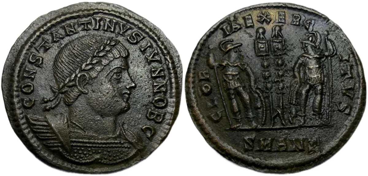 Constantine II, as Caesar, Follis. Antioch, AD 330-333/5.