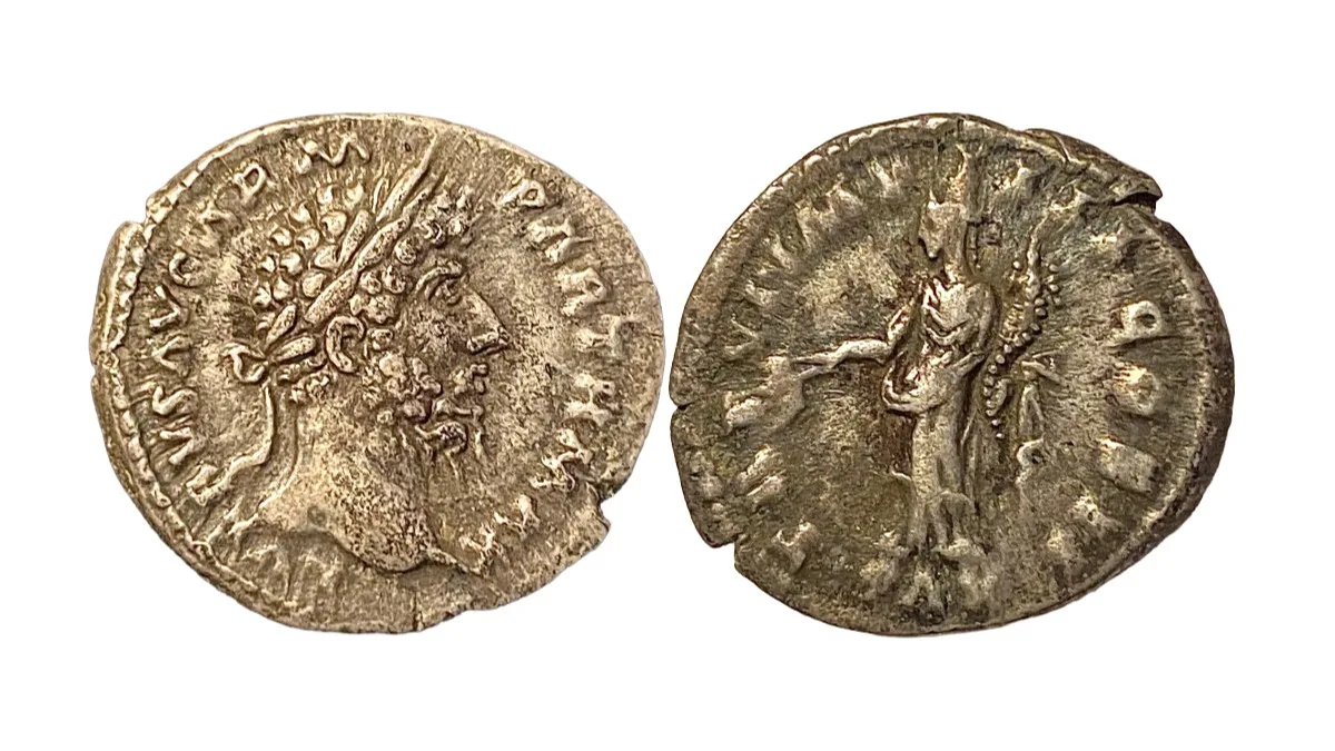 Lucius Verus (161-169 AD). AR Denarius. Rome, 166 AD.
