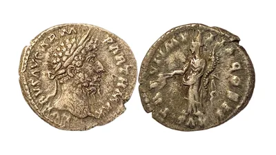 Lucius Verus (161-169 AD). AR Denarius. Rome, 166 AD.