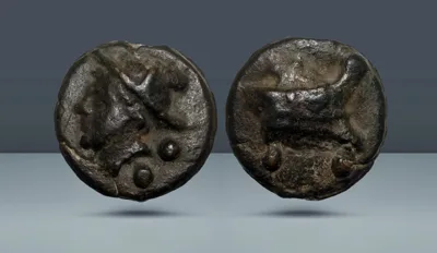 ROMAN REPUBLIC. Aes Grave. Latium. Rome, c. 225-217 BC