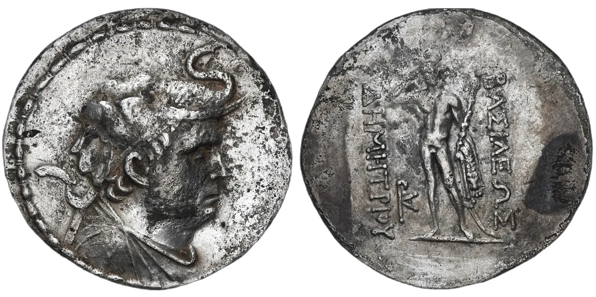 Demetrios I Aniketos, 200-180 BC, Tetradrachm