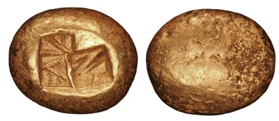 Ionia, uncertain mint, c. 625-600 BC. Electrum trite (one-third stater)