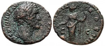Antoninus Pius - A.D. 153-154 - Sestertius - LIBERTAS COS IIII / S C RIC # 917