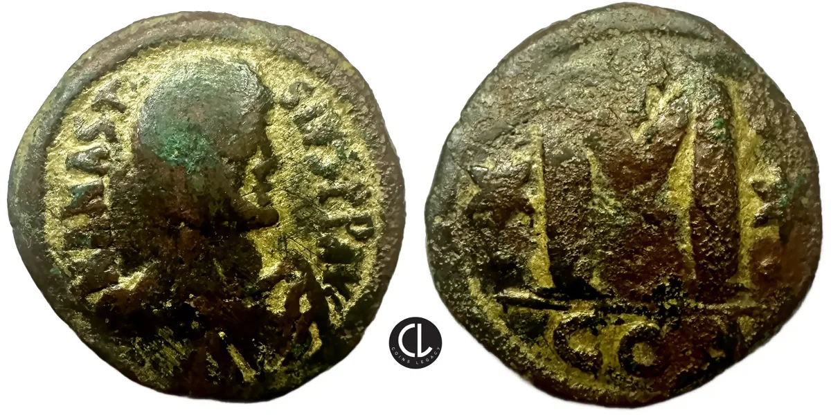 Anastasius I, AE 40 Nummi (Follis), Constantinople Mint, 491-518 AD