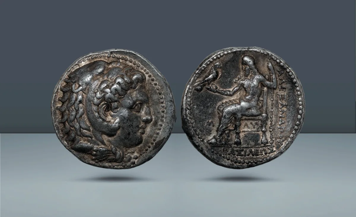Kings of Macedon, Babylon. Alexander III "The Great", struck under Archon, Dokimos, or Seleukos I, 336-323 BC, c. 323-318/7 BC