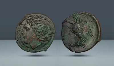 Sicily, Syracuse. Hicetas. RESTRUCK ISSUE. 288-279 BC.