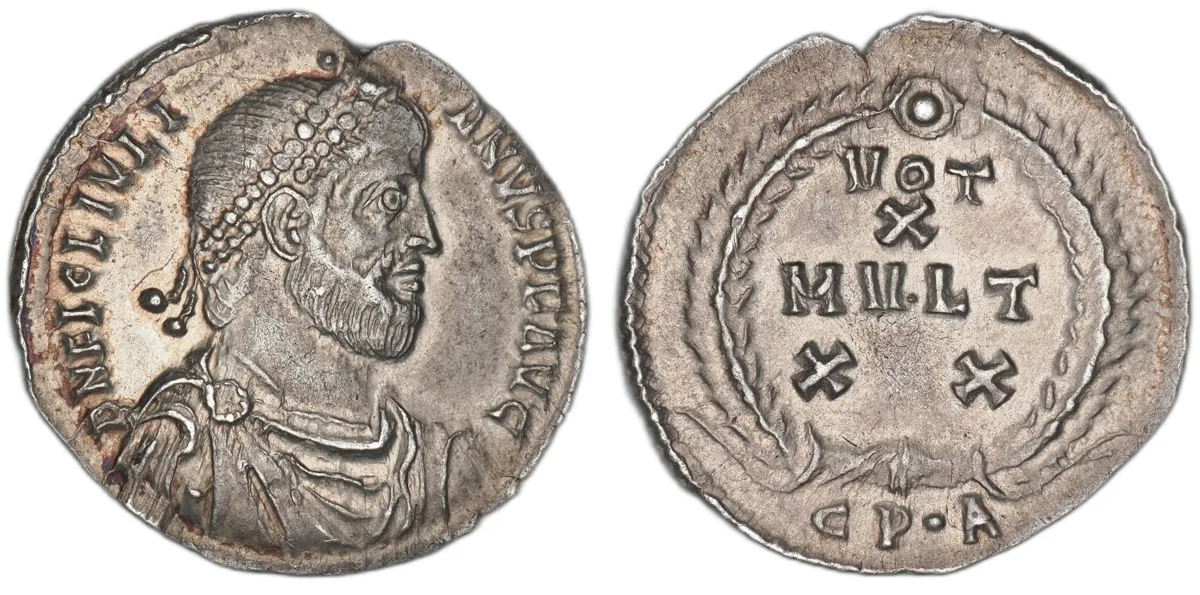 Julian the Apostate. AR Siliqua.