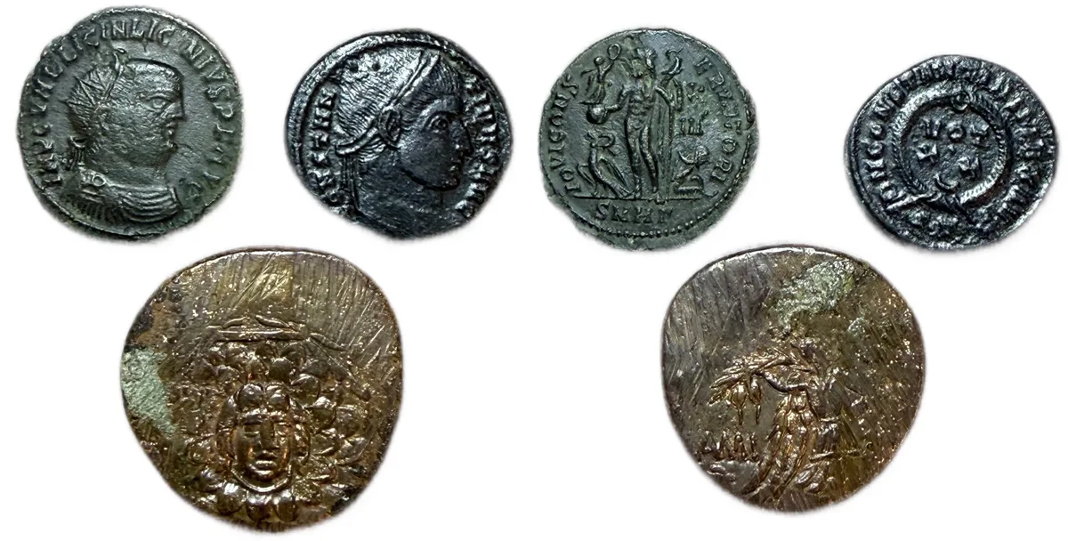 Greek/Roman Group Lot 3 Coins