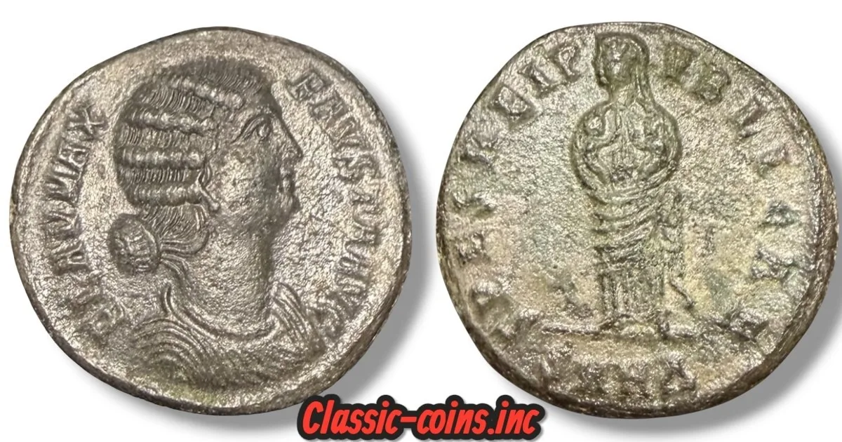 Fausta, wife of Constantine the Great and mother of three future emperors.