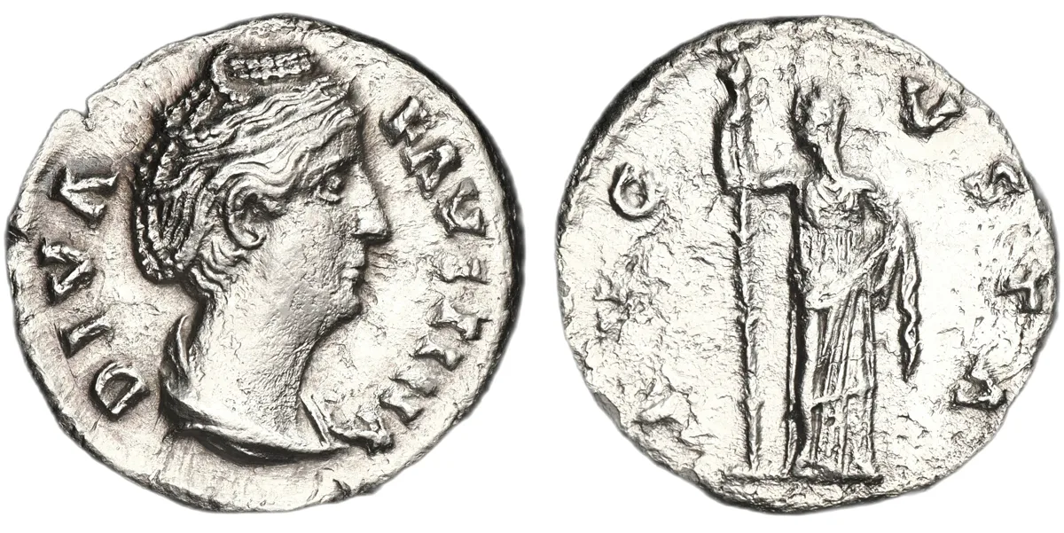 Faustina the Elder, 138-140, Denarius