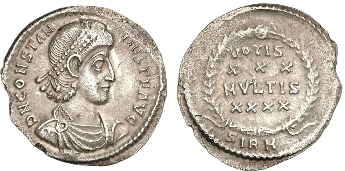 Constantius II, 337-361, Siliqua