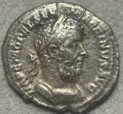 Macrinus 217-218 ROME Denarius