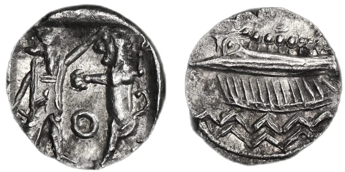 Sidon, Phoenicia, 400 BC, Obol