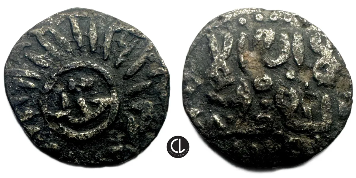 Mamluks, temp. al-Zahir al-Din Abu Sa'id Khushqadam, AR Dirham, Halab Mint, AH 825-841 = AD 1422-1438 - RRR