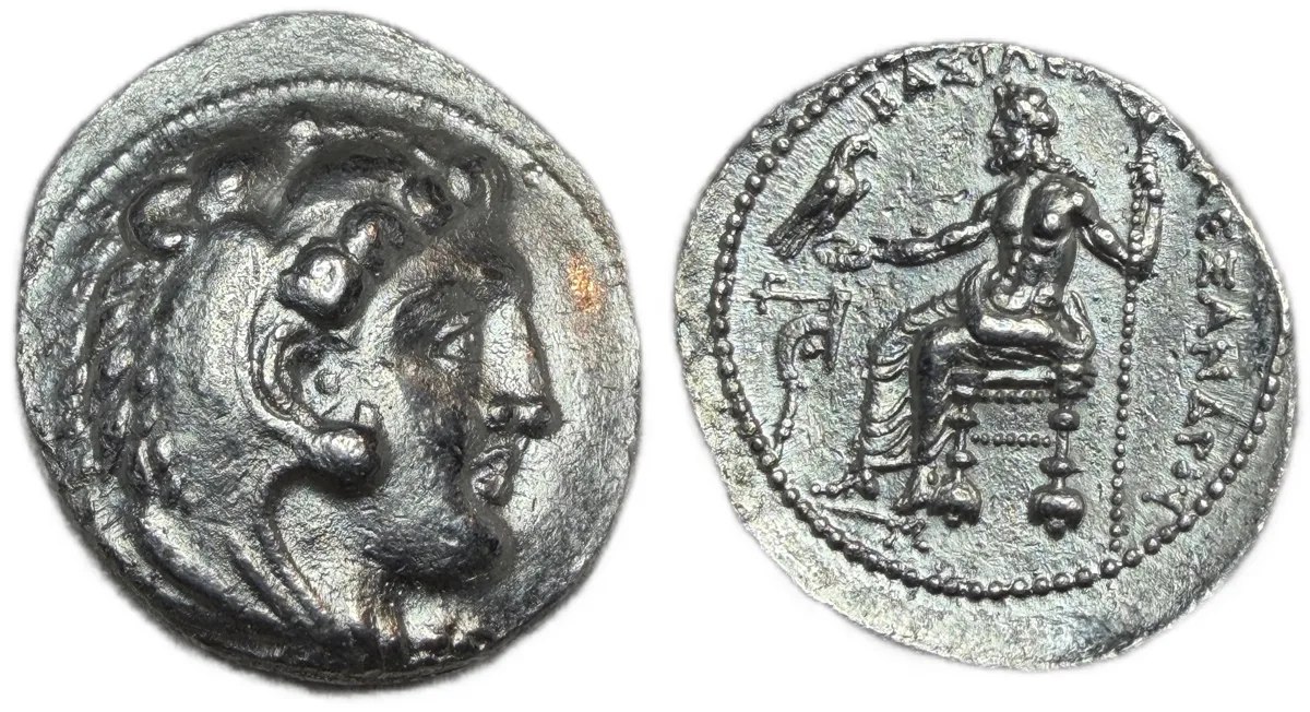 Lifetime Alexander III 'the Great'. AR Tetradrachm Price 3033 Circa 327 - 323 BC