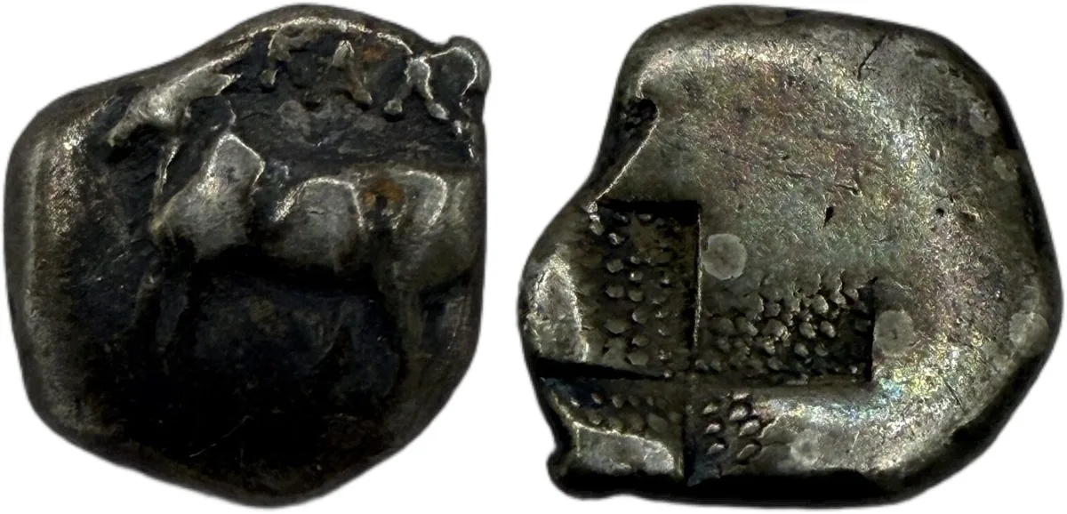 Bithynia. Kalchedon circa 376-340 BC. Hemidrachm AR