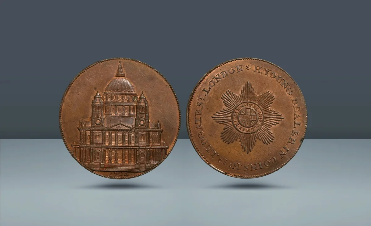 Great Britain, London. During reign of George III, c. 1760-1820 AD, Ludgate Hill, c. 1794 AD