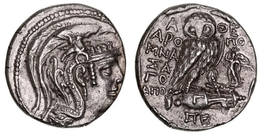 Athens New Style Tetradrachm - Agon!