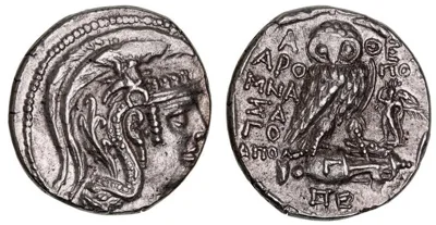 Athens New Style Tetradrachm - Agon!