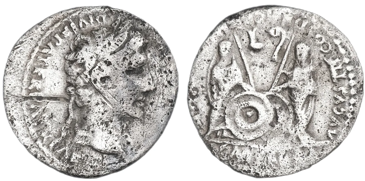 Augustus, denarius, AR, 27 BC–AD 14