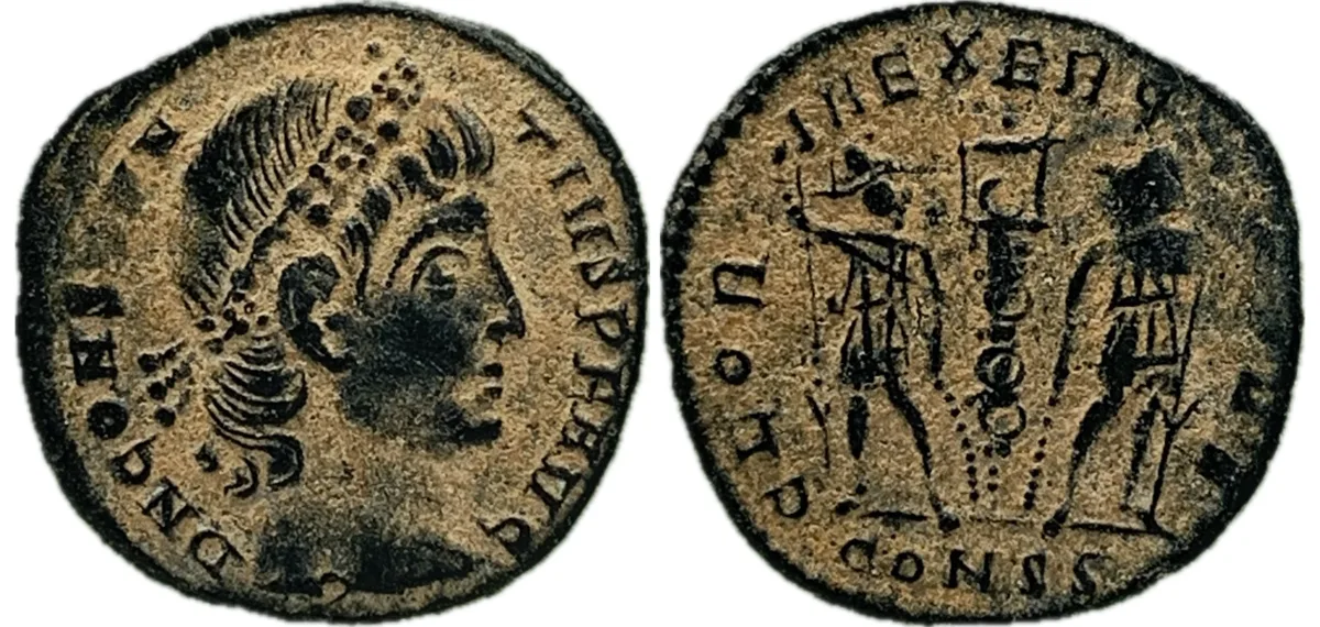 Constantius II - Nummus - Constantinopolis